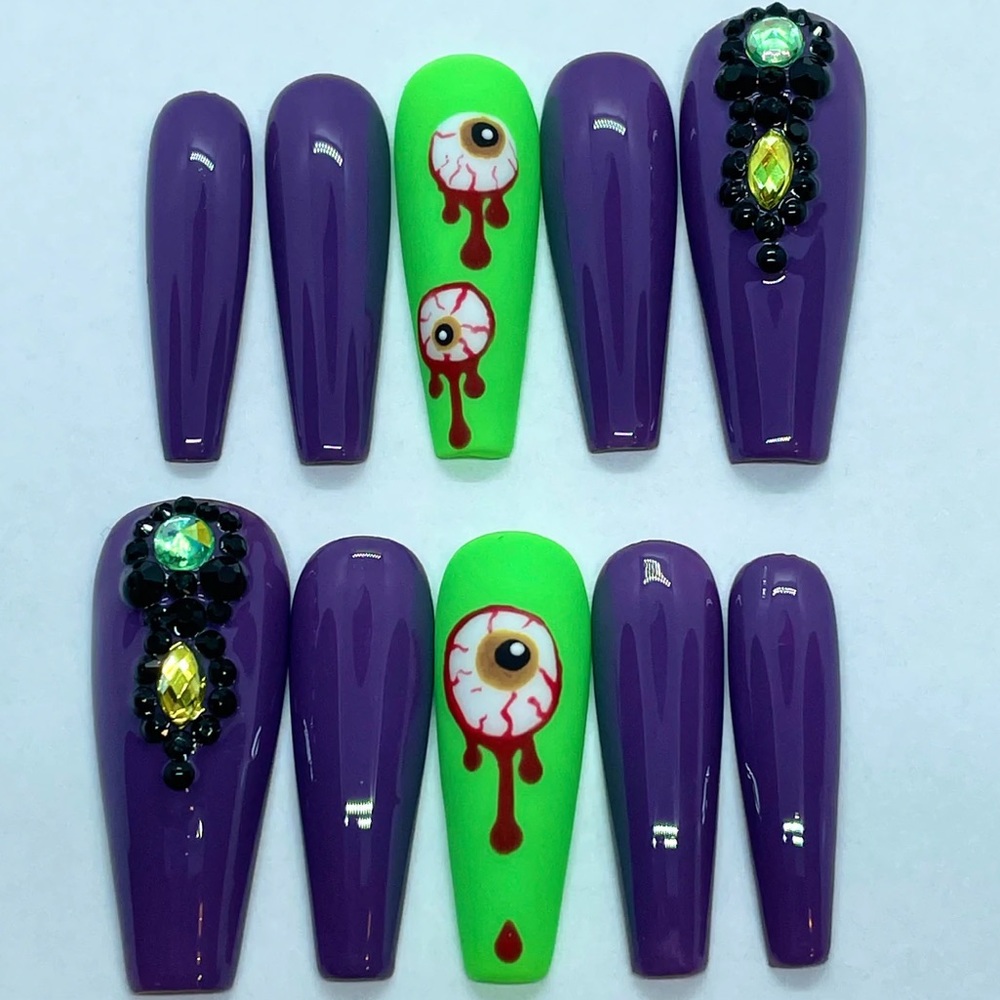 Bleeding Eye 👁🩸 Press On Nails